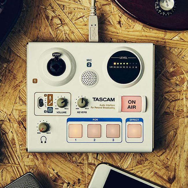 TASCAM　小型錄音室Personal　錄音介面系列US-32　肯佳企業